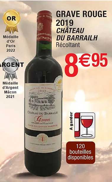 grave rouge 2019 château du barrailh