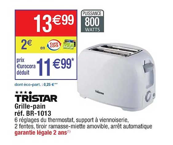 grille-pain tristar