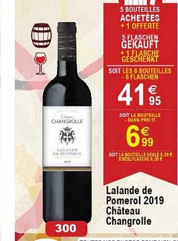 lalande de pomerol 2019 château changrolle