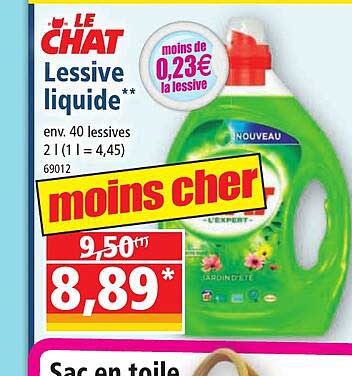 Lessive Liquide Le Chat