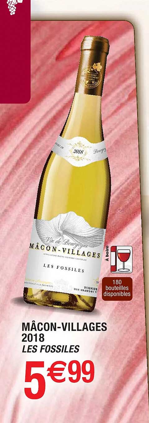 mâcon-villages 2018 les fossiles