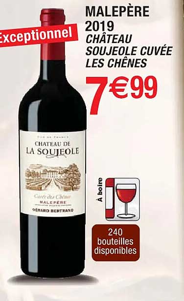 Malepère 2019 Château Soujeole Cuvée Les Chênes
