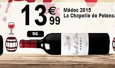 médoc 2015 la chapelle de potensa