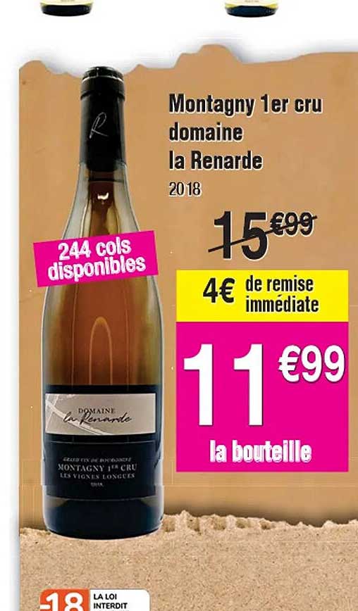 montagny 1er cru domaine la renarde