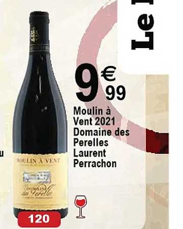 moulin à vent 2021 domaine des perelles laurent perrachon