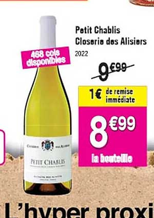 petit chablis closerie des alisiers 2022