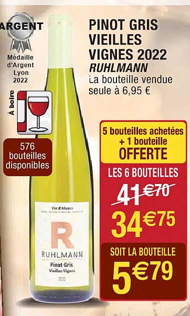pinot gris vieilles vignes 2022 ruhlmann