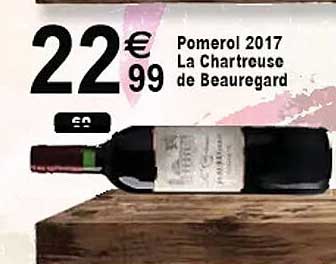pomerol 2017 la chartreuse de beauregard