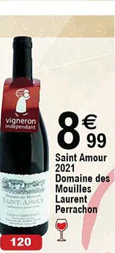 saint amour 2021 domaine des mouilles laurent perrachon
