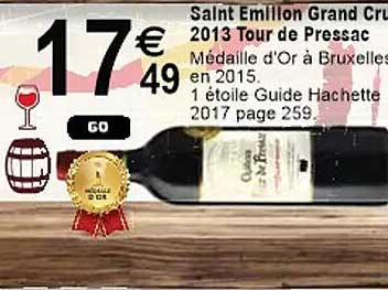 saint émilion grand cru 2013 tour de pressac