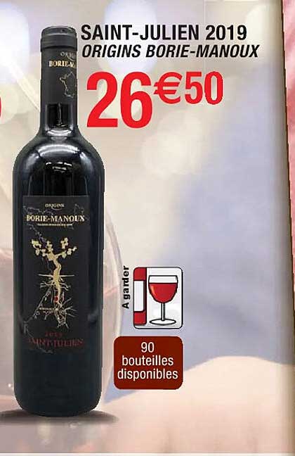 saint-julien 2019 origins borie-manoux