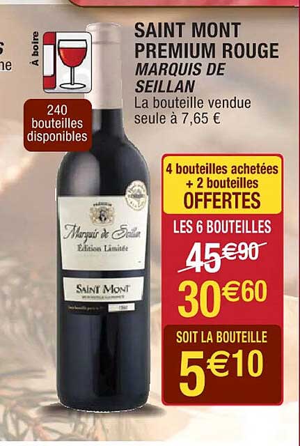 saint mont premium rouge marquis de seillan