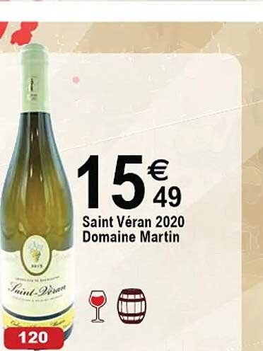 saint véran 2020 domaine martin