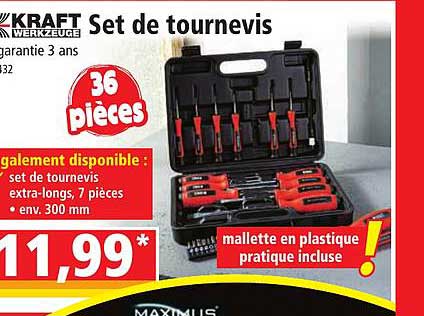 set de tournevis kraft werkzeuge