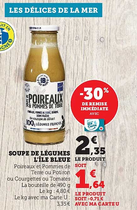 Soupe De Légumes L'île Bleue