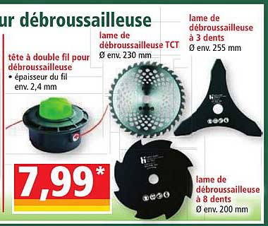 tête à double fil pour débroussailleuse, lame de débroussailleuse tct, lame de débroussailleuse à 3 dentes, lame de débroussailleuse à 8 dents