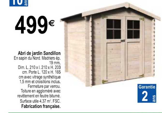 Abri De Jardin Sandillon