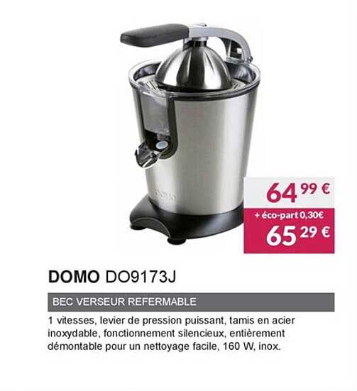 bec verseuse refermable domo