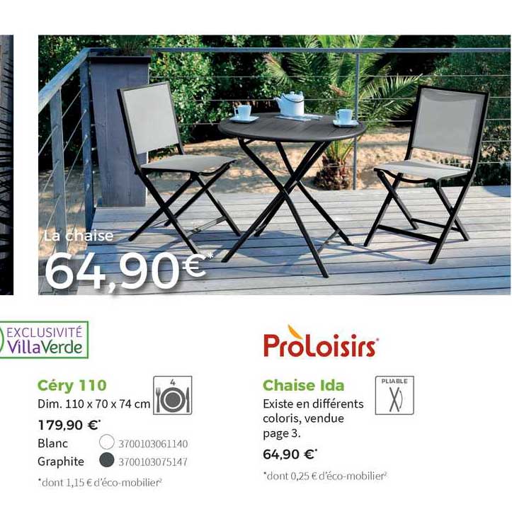 céry 110, chaise ida