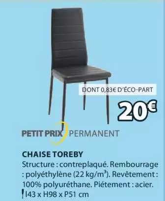 chaise toreby