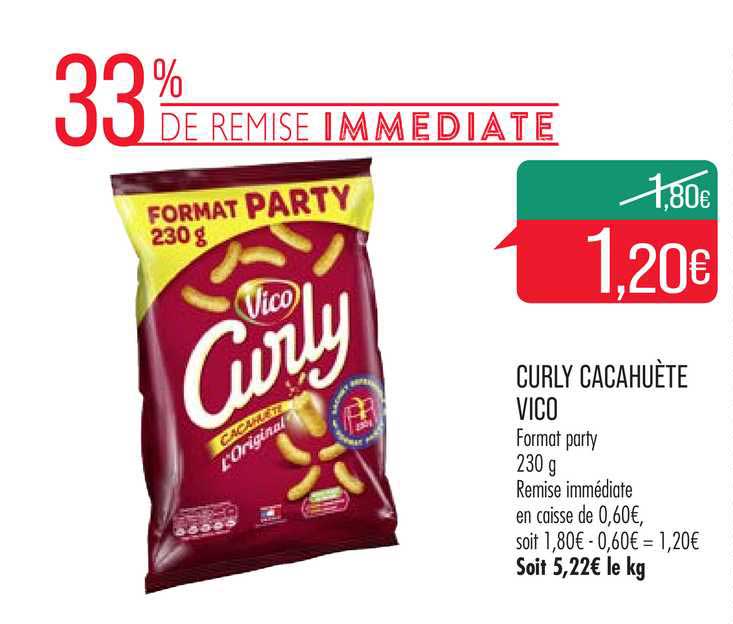 Curly Cacahuète Vico