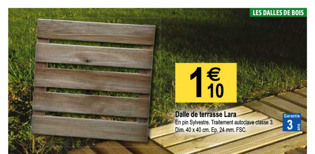 dalle de terrasse lara