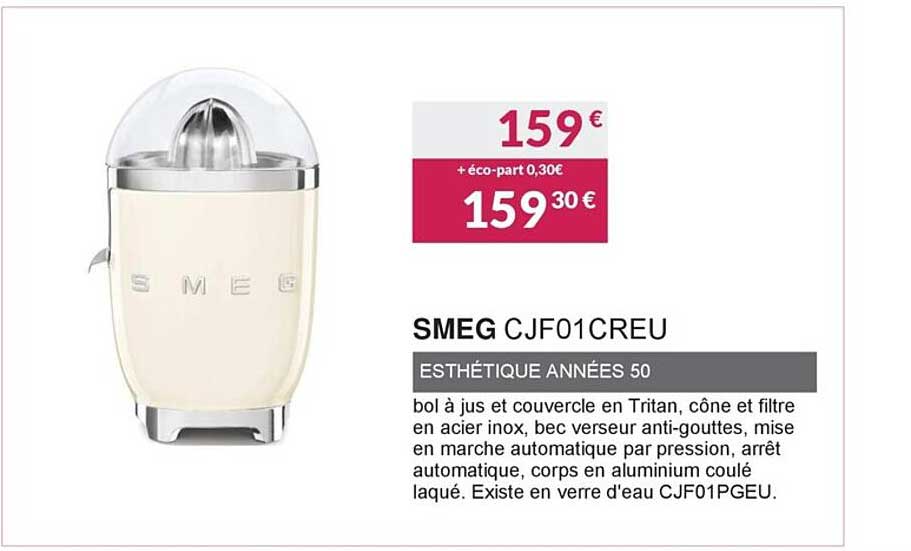 esthétique années 50 smeg