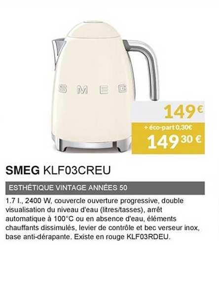 esthétique vintage années 50 smeg