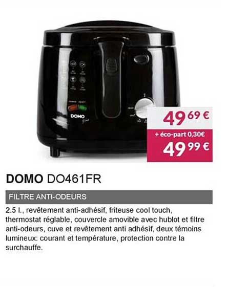 Filtre Anti-odeurs Domo