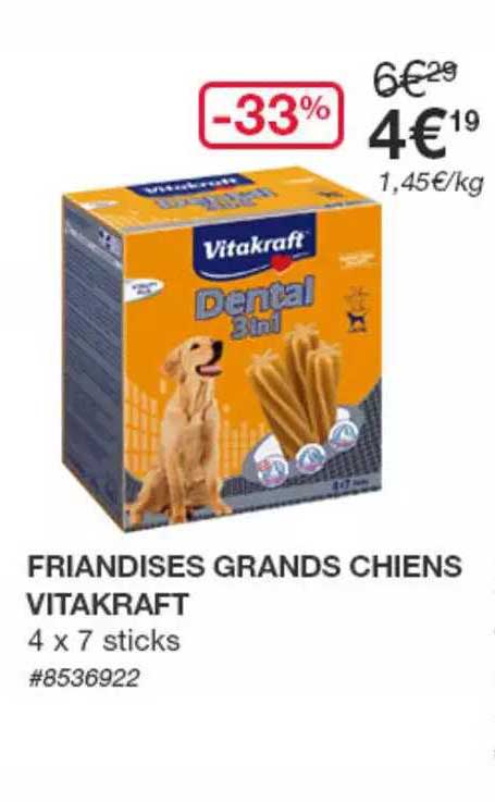 friandises grands chiens vitakraft