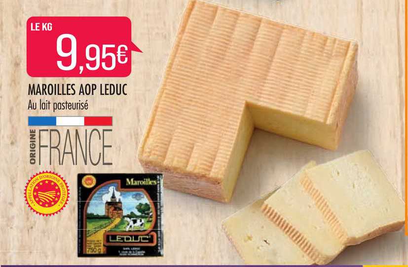 maroilles aop leduc