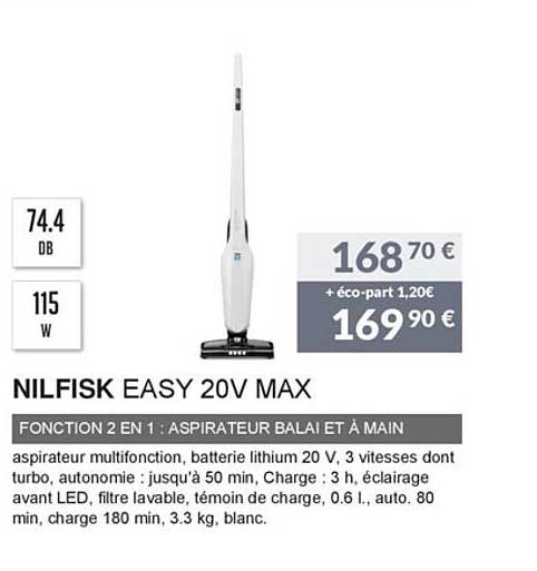 Nilfisk Easy 20v Max