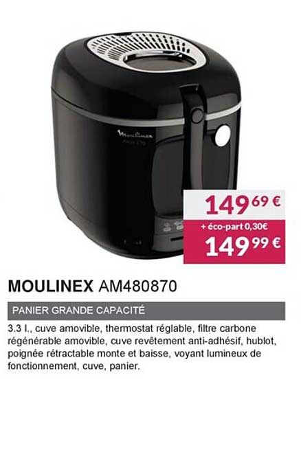 panier grande capacité moulinex