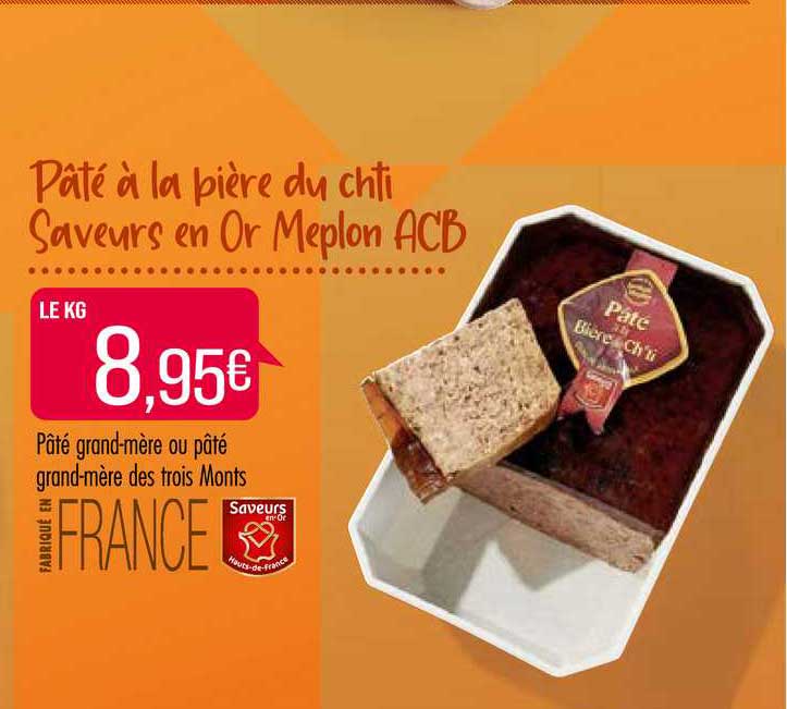 pâté grand-mère ou pâté grand-mère des trois monts