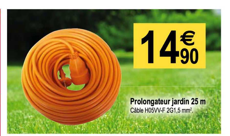 Prolongateur Jardin 25 M