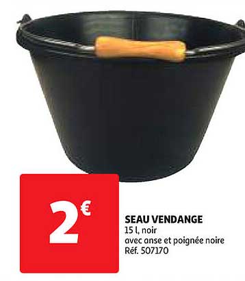 seau vendange