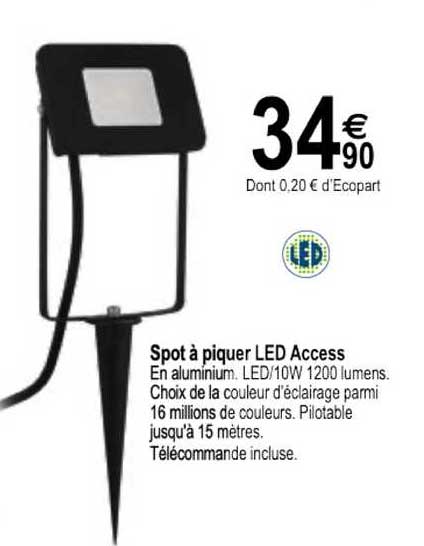 spot à piquer led access