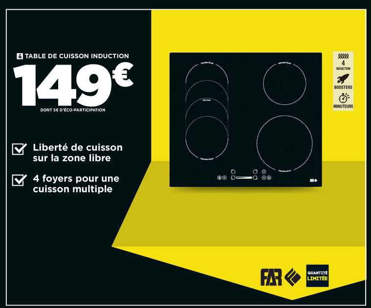 Table De Cuisson Induction Far