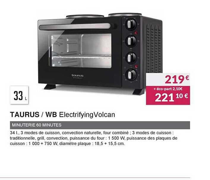 taurus - wb electrifying volcan