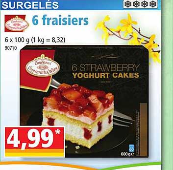 6 Fraisiers