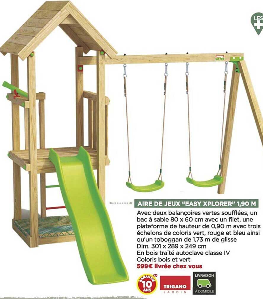 Aire De Jeux "aeasy Xplorer" 1,90 M Trigano