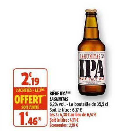 bière ipa lagunitas