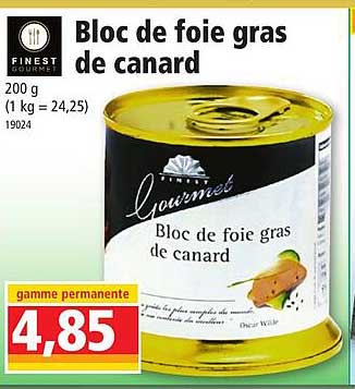 Bloc De Foie Gras De Canard Finest