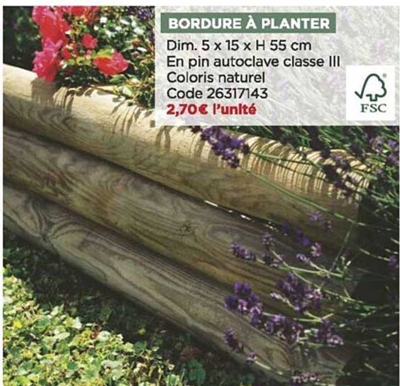 Bordure à Planter