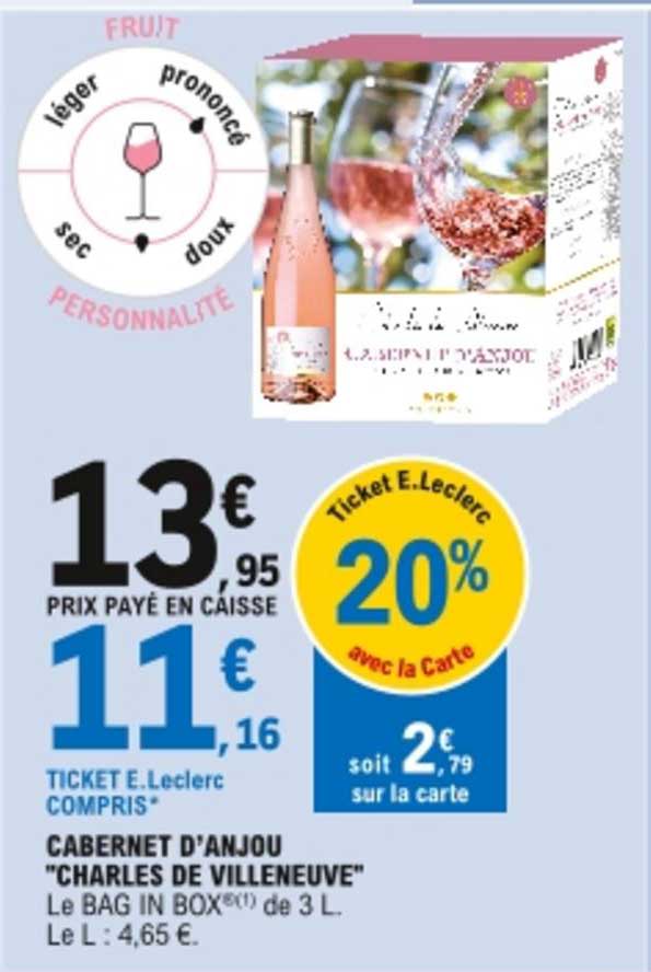 cabernet d'anjou "charles de villeneuve"