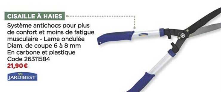 cisaille à haies jardibest