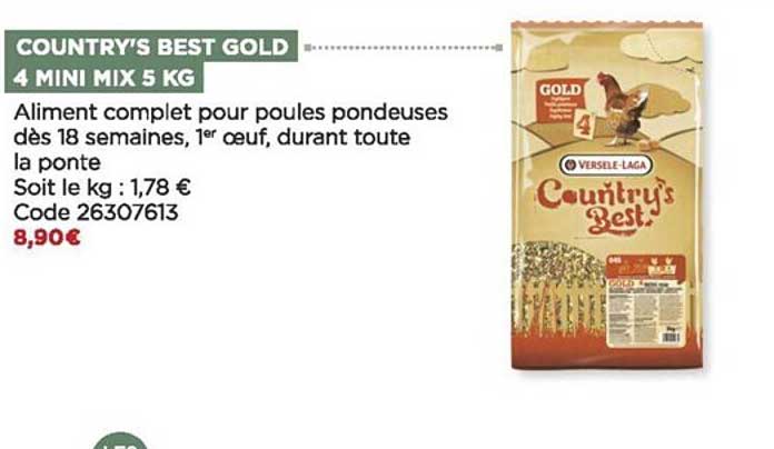 country's best gold 4 mini mix 5 kg