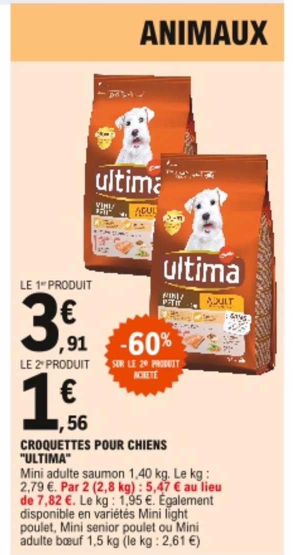 Croquettes Pour Chiens "ultima"