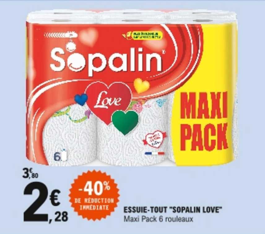 essuie-tout "sopalin love"