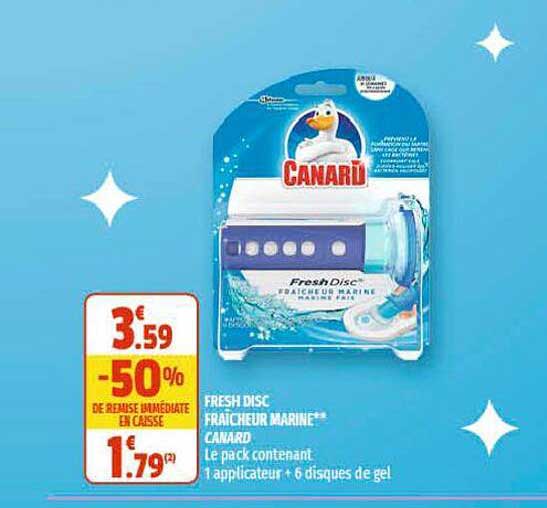 fresh disc fraîcheur marine canard